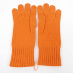 Hermes Glove Cashmere Orange — view 6
