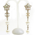 Chanel Earrings White Gold