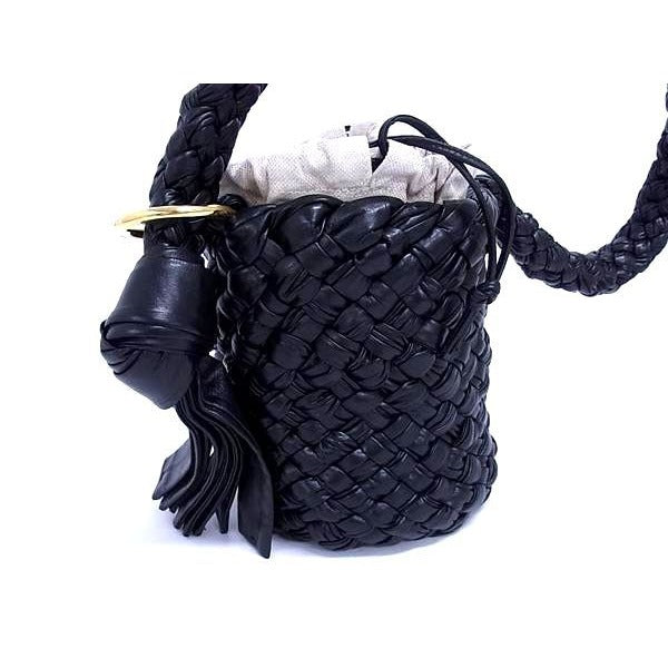 Bottega Veneta Small Calimero Leather Draw String V2 — view 3