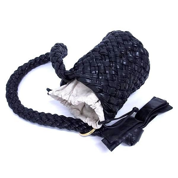 Bottega Veneta Small Calimero Leather Draw String V2 — view 5