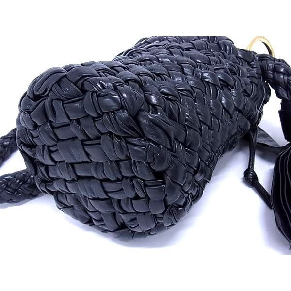 Bottega Veneta Small Calimero Leather Draw String V2 — view 7
