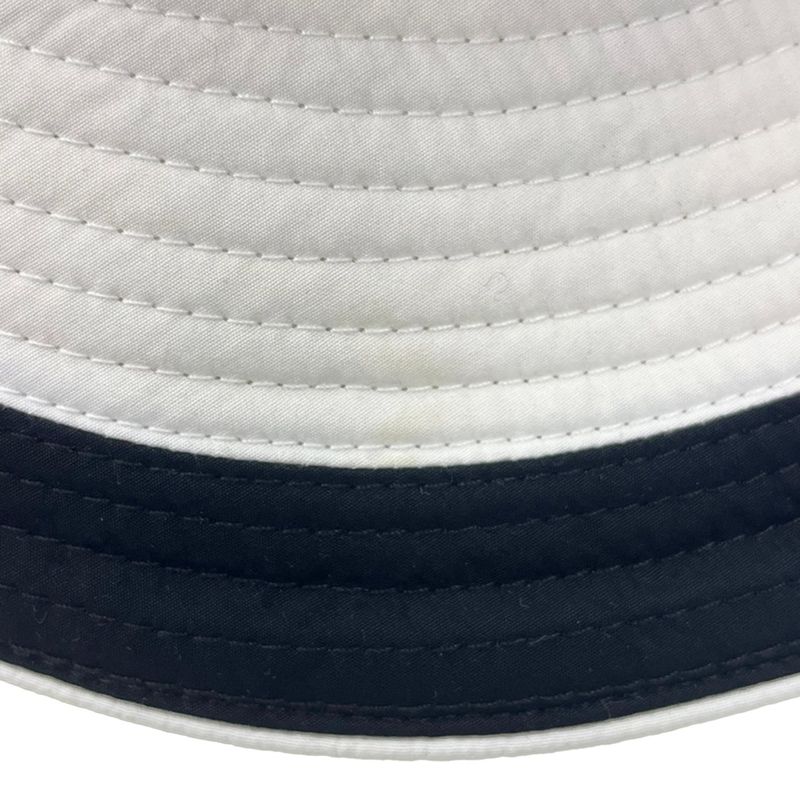 Hermes Cotton Linen Hat Black and White 57 — view 8
