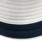 Hermes Cotton Linen Hat Black and White 57 — view 8