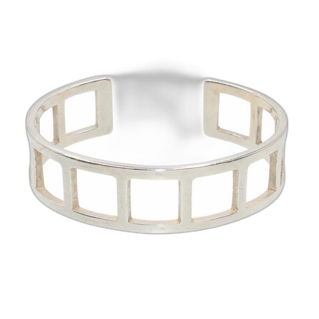 Gucci Open Square Bangle Bracelet