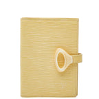 Louis Vuitton Epi Agenda PM R2009 a Vanille Yellow Leather