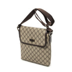 Gucci Small Messenger Brown Beige Supreme Canvas — view 2