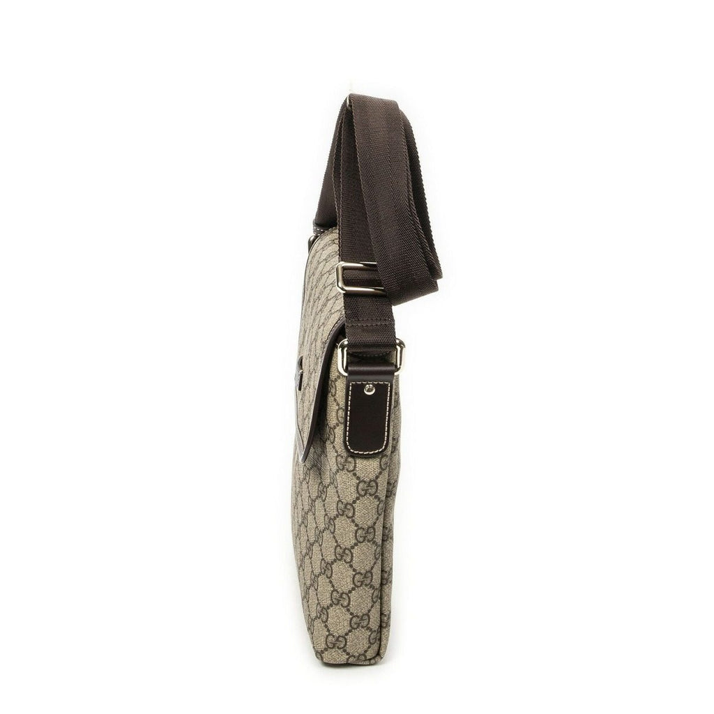 Gucci Small Messenger Brown Beige Supreme Canvas — view 3