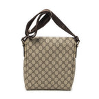 Gucci Small Messenger Brown Beige Supreme Canvas — view 5