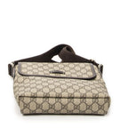 Gucci Small Messenger Brown Beige Supreme Canvas — view 6