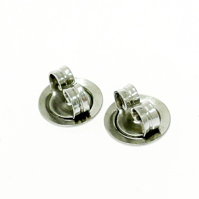 Gucci Silver Heart Amethyst Earrings 4.7 g 925 Engraved — view 9