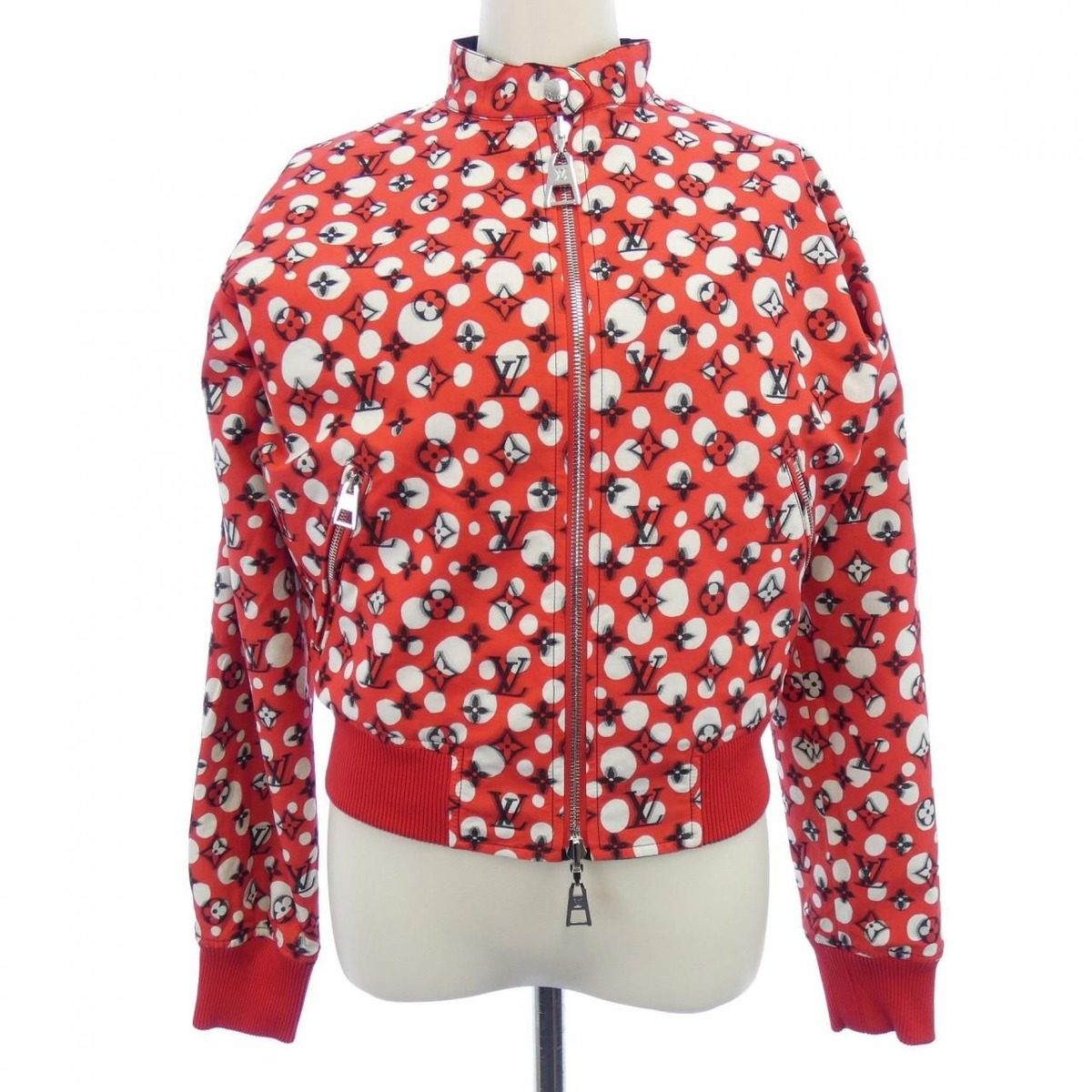 Louis Vuitton LV Yk Reversible Infinity Dot Bomber Jacket Yayoi Kusama — view 8
