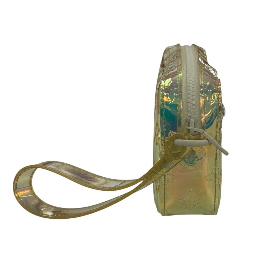 Louis Vuitton Monogram Volga Prism Multicolor White Nylon Clutch — view 4