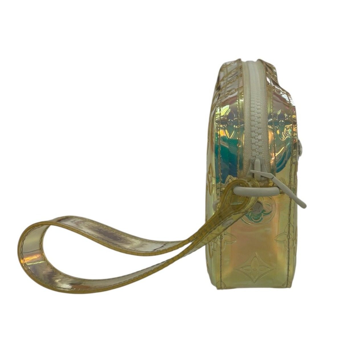 Louis Vuitton Monogram Volga Prism Multicolor White Nylon Clutch — view 4