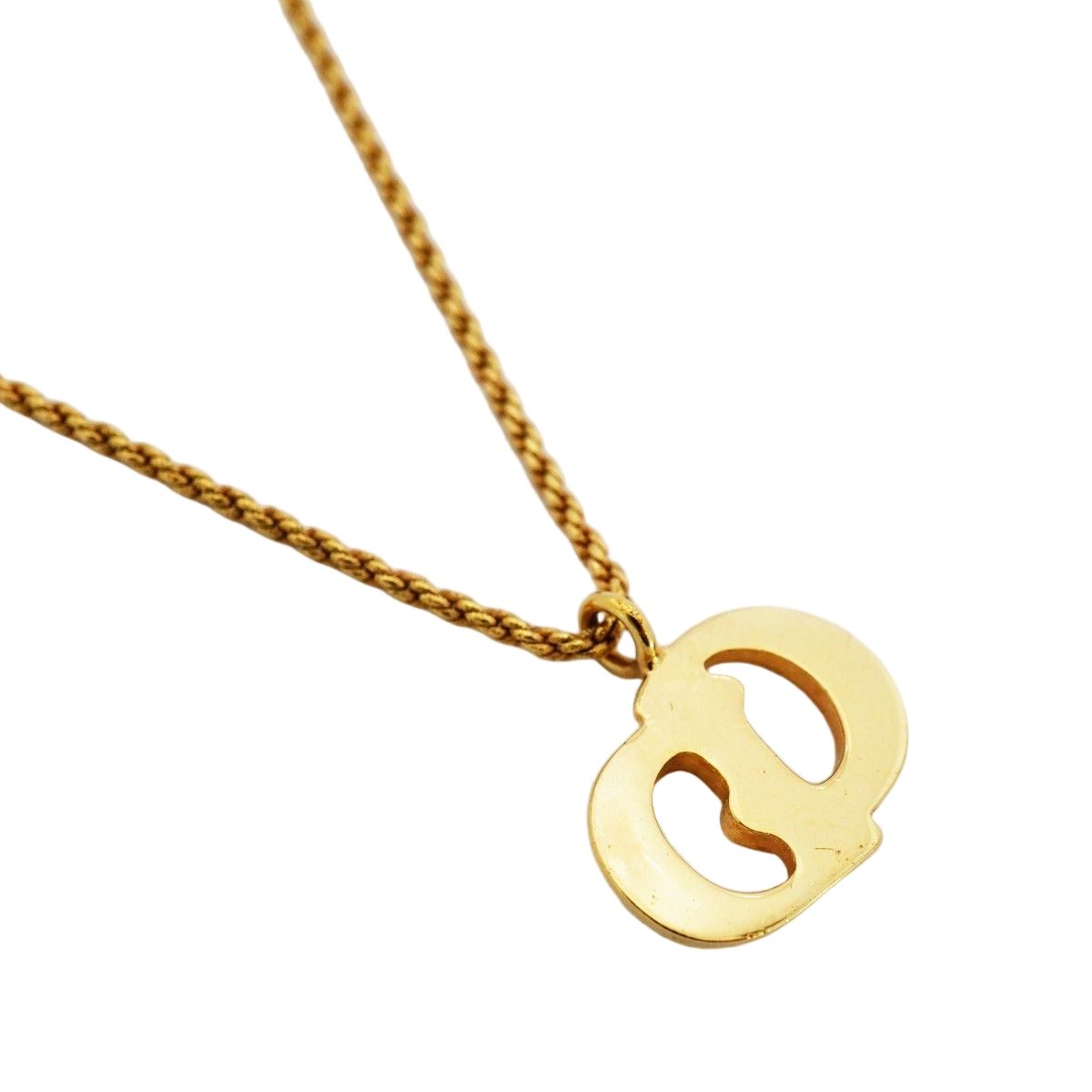 Dior Necklace CD Logo Gold Plated — view 2