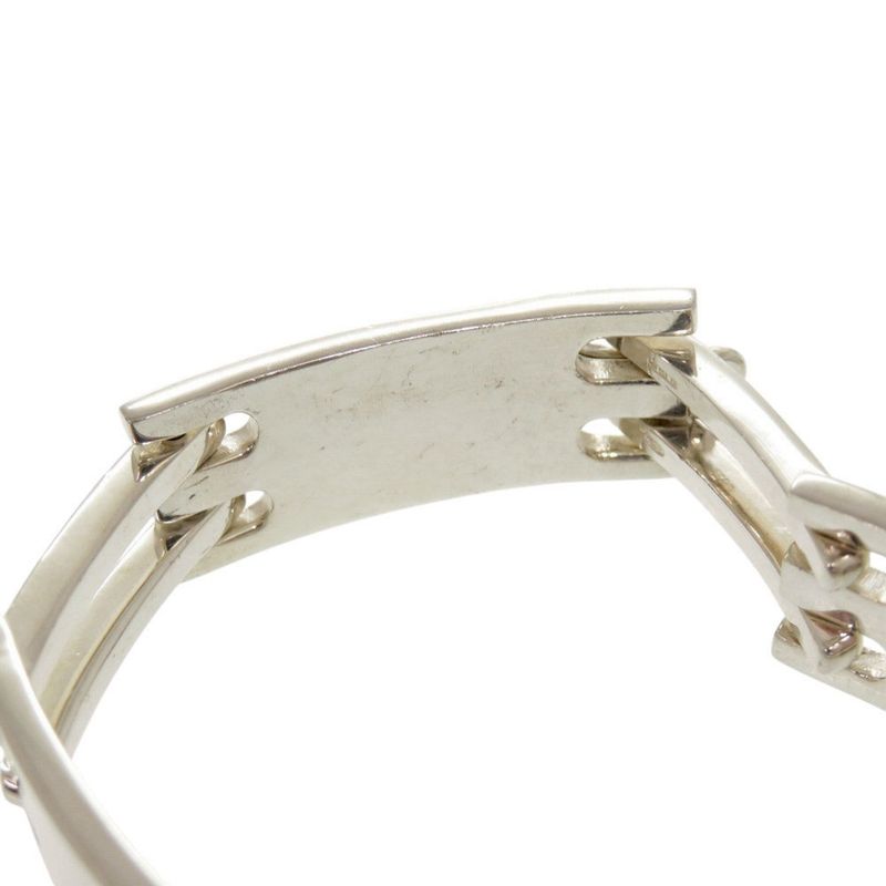 Gucci Logo Plated Silver 925 Bracelet 0516 — view 7