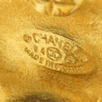 Chanel Earrings Coco Mark Metal Gold Plated Accessories 94 — view 5