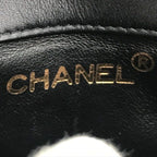 Chanel CC Logo Push Lock Mini Quilted Waist Pouch Black — view 7