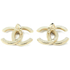 Chanel Logo Earrings — view 3