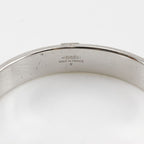 Hermes Kawaii Metal And Vaux Epson Blue Paon Silver 27.3 g Bangle — view 5