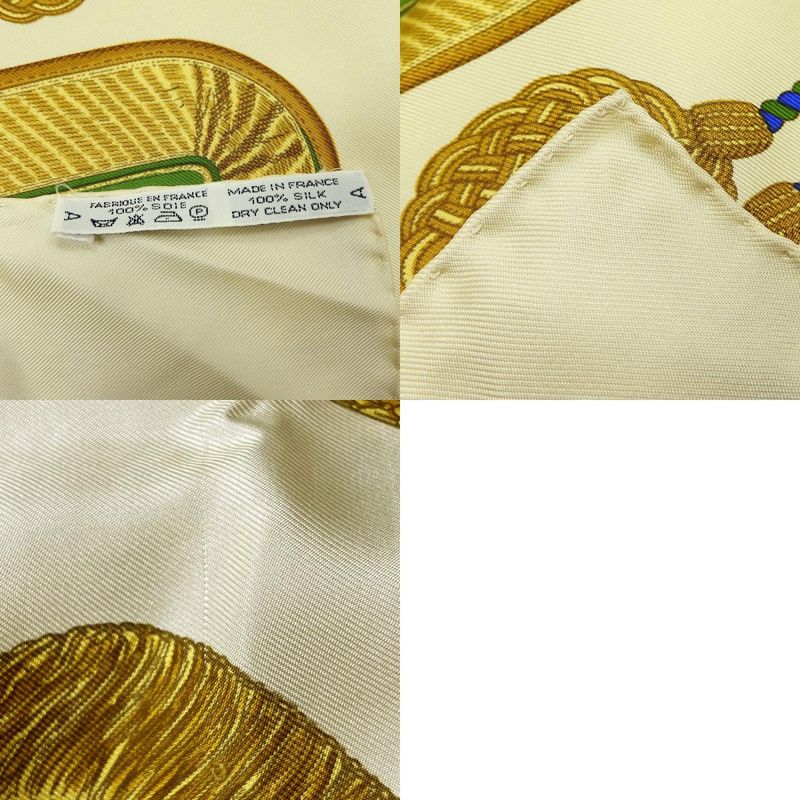 Hermes Scarf Carre 90 Silk Multicolor Fashionable Poste Et Cavalerie Saber — view 9