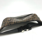 Fendi Body Bag Zucca 7 Va434 Leather Brown — view 4