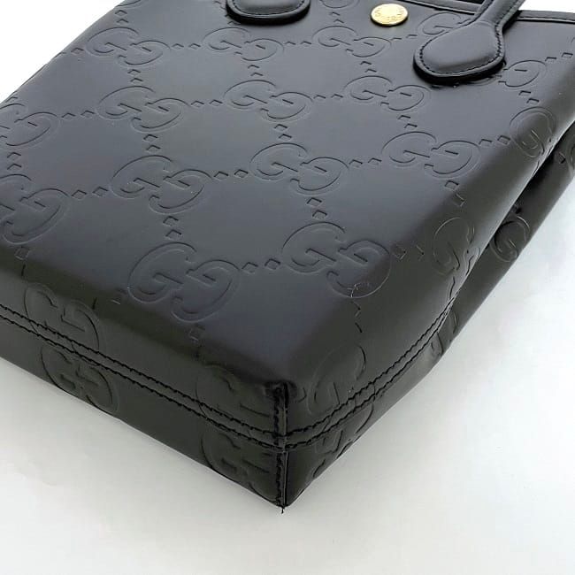 Gucci 2 way Bag Super Mini Black Now Line — view 9