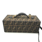 Fendi Zucca Trunk Vanity 2-Way Hand Bag Brown — view 2