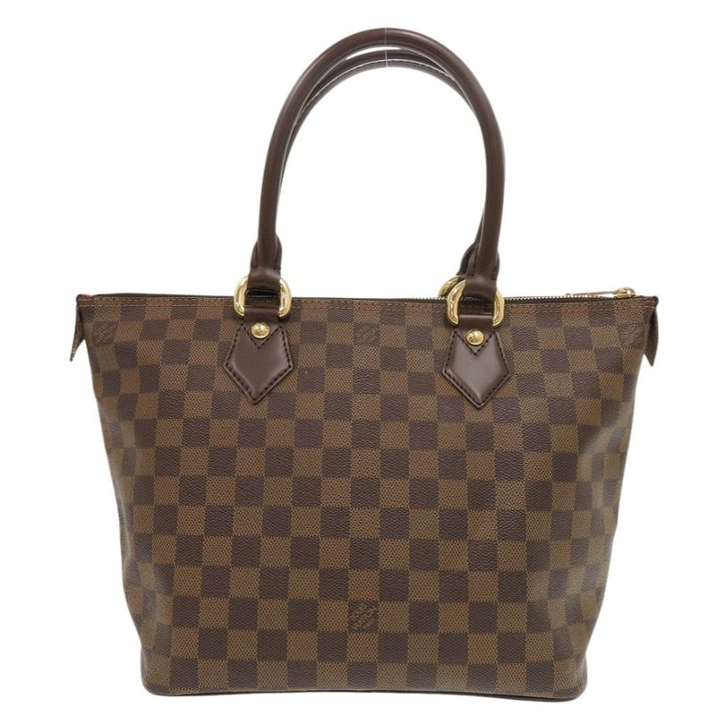 Louis Vuitton Damier Saleya PM Canvas Tote Bag 0051 — view 2
