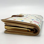 Louis Vuitton Monogram Multicolor Porte Monnaie Viennese Bronze Fold — view 3