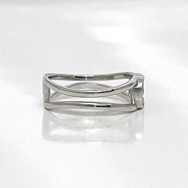 Gucci Ring Silver Interlocking — view 8