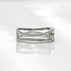 Gucci Ring Silver Interlocking