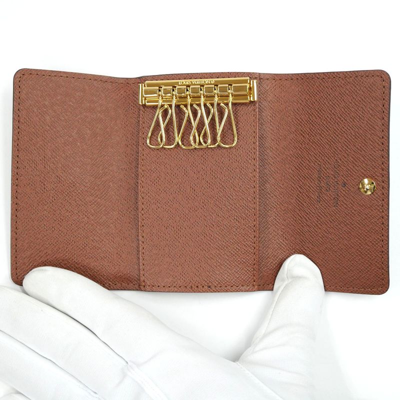 Louis Vuitton Monogram Multicles 6 6-series Key Case Brown RFID — view 6