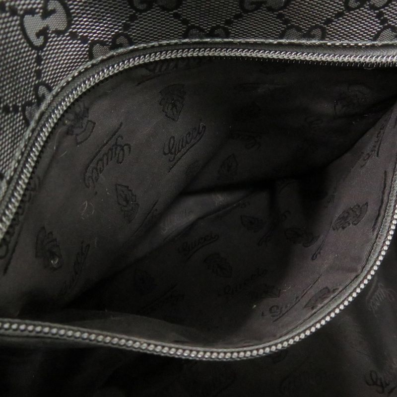 Gucci GG Imprime Black Messenger Bag Shoulder 0164 — view 7