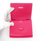 Hermes Chaine D'ancre Compact Wallet Chevre Pink — view 6