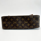 Louis Vuitton Monogram Mini Looping Brown Handbag Gold Hardware — view 2
