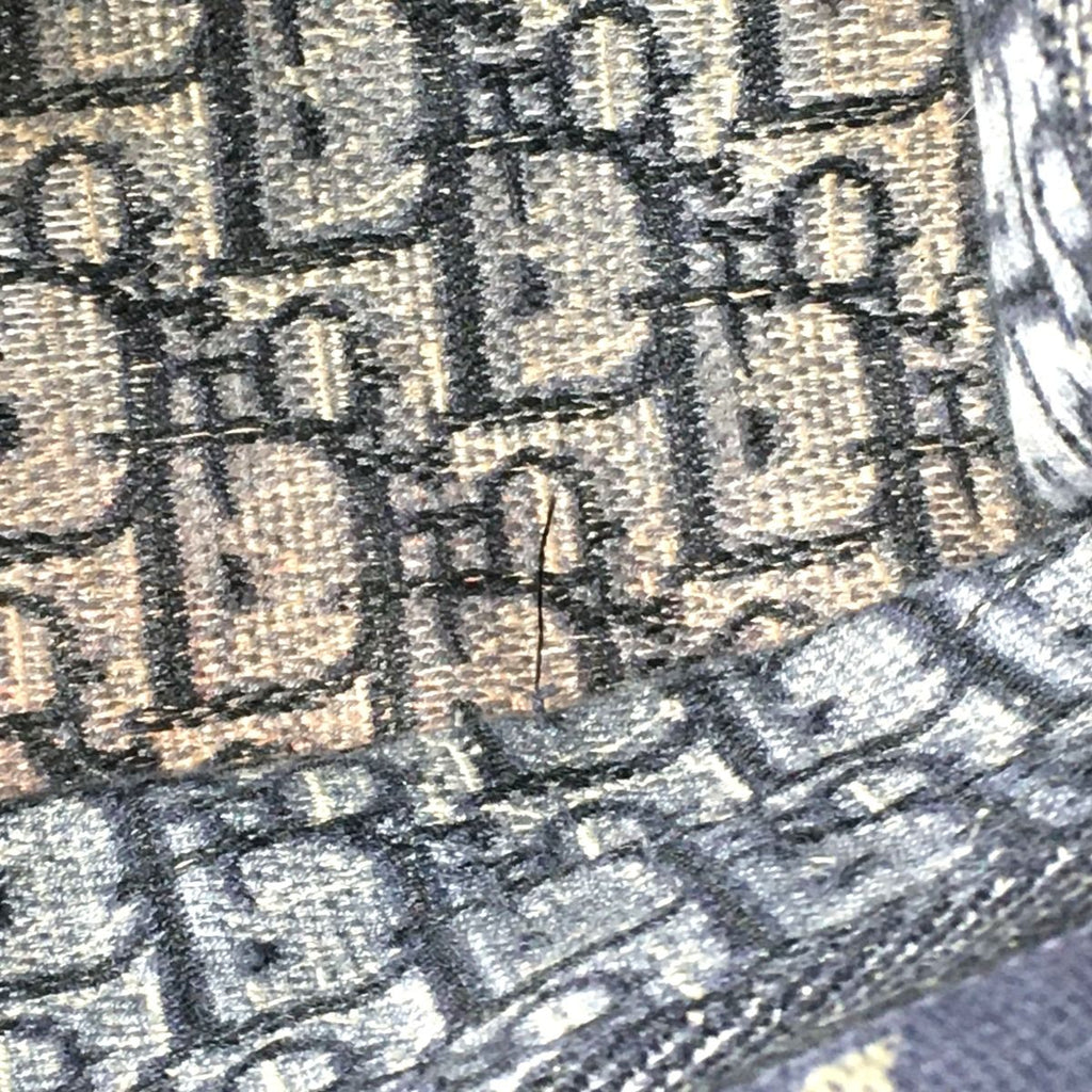 Christian Dior Oblique Book Tote Navy — view 8