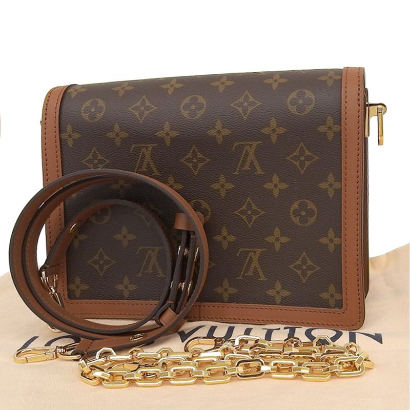 Louis Vuitton Monogram Reverse Dauphine PM Shoulder Bag — view 2