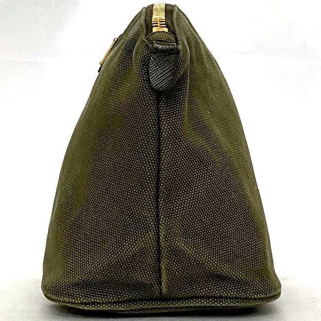 Prada Pouch Khaki Canapa 1 N1857 — view 3