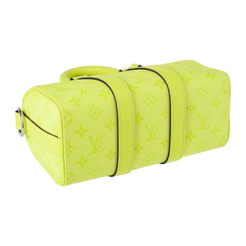 Louis Vuitton Shoulder Bag Keepall Bandouliere 25 Lemon Yellow — view 3