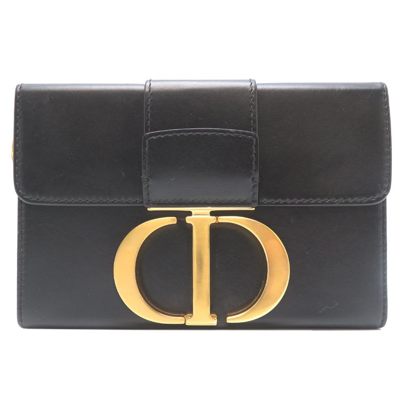 Christian Dior Shoulder Montaigne Black Bag — view 3