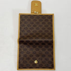 Celine Macadam Pattern Vintage M13 Brown Bifold Wallet — view 5