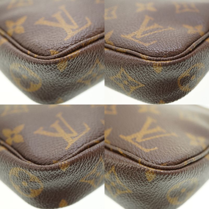 Louis Vuitton Monogram Accessoire Pouch Brown 0085 — view 6