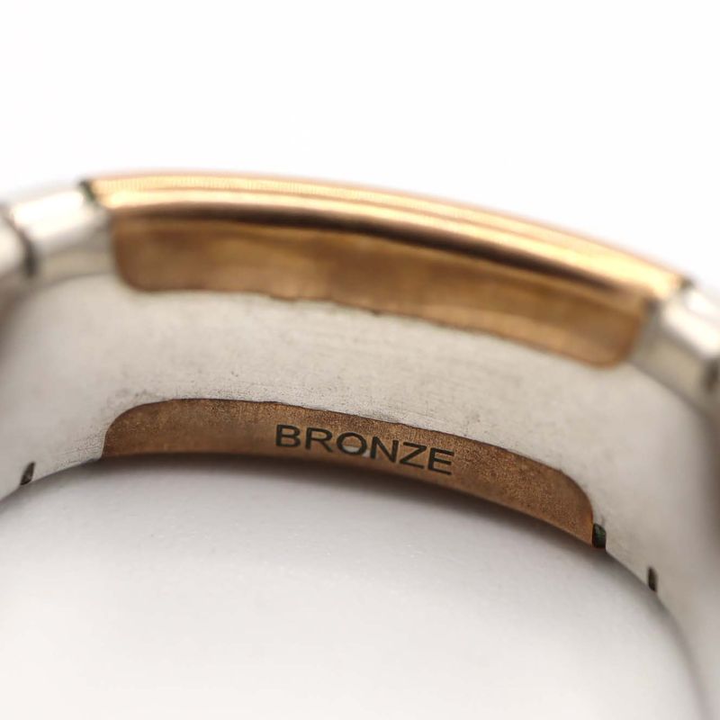 Hermes Ring H Logo Bronze AG 925 54 13.5 Accessory Ok413 — view 5