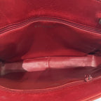Chanel Quilted Red Lambskin Chain Shoulder — view 6