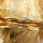 Chanel Bamboo Coco Mark Vintage Gold Plated 107 35.0 g Brooch — view 8