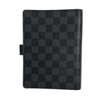Louis Vuitton Damier Graphite System Notebook Cover Agenda MM — view 3