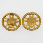 Chanel Gold Plated 8.7 g Earrings — view 5