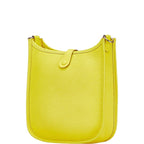 Hermes Evelyne TPM Lime Silver Hardware Taurillon Clemence — view 2