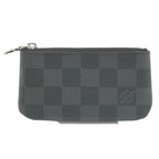 Louis Vuitton Graphite Key Case Pochette Cles With Coin Purse — view 3