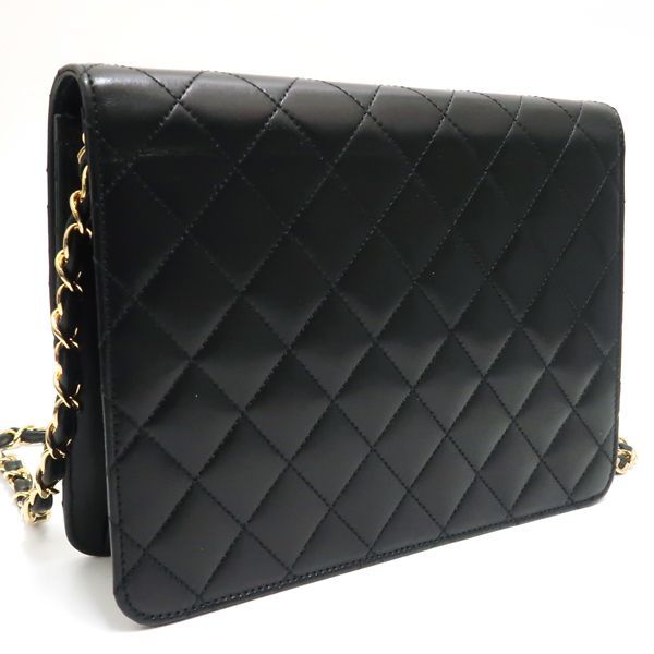 Chanel Chain Shoulder Bag Quilted Push Lock Black Hardware Officially — view 4